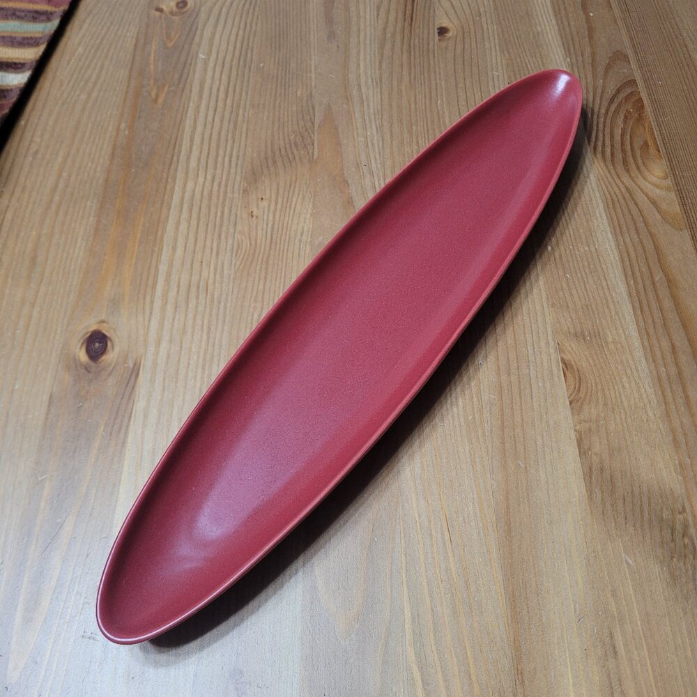 Noritake Colorwave Raspberry 16" Oblong Tray